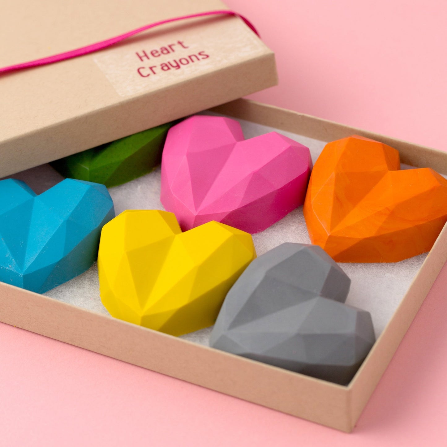 Extra Large Heart Crayons