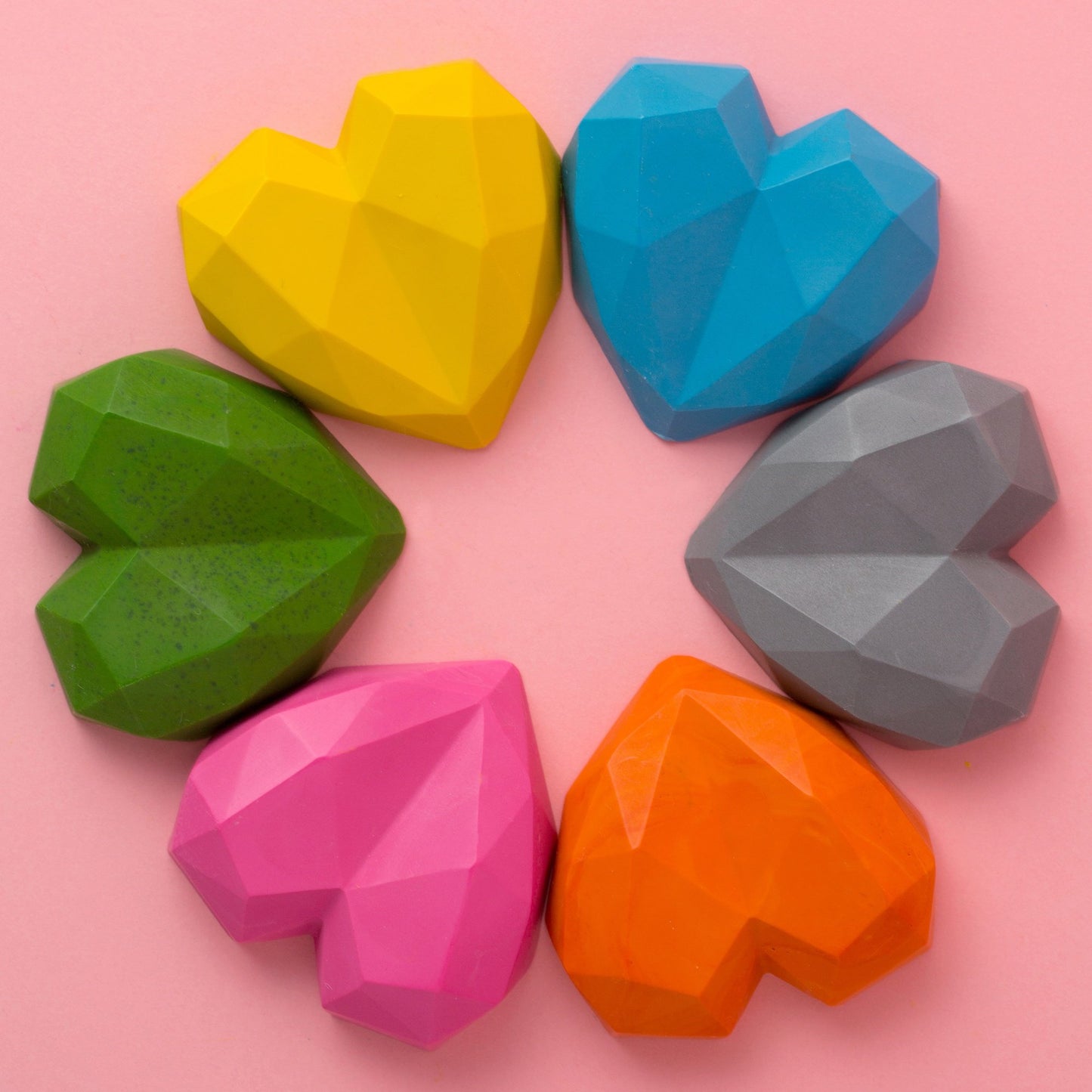 Extra Large Heart Crayons